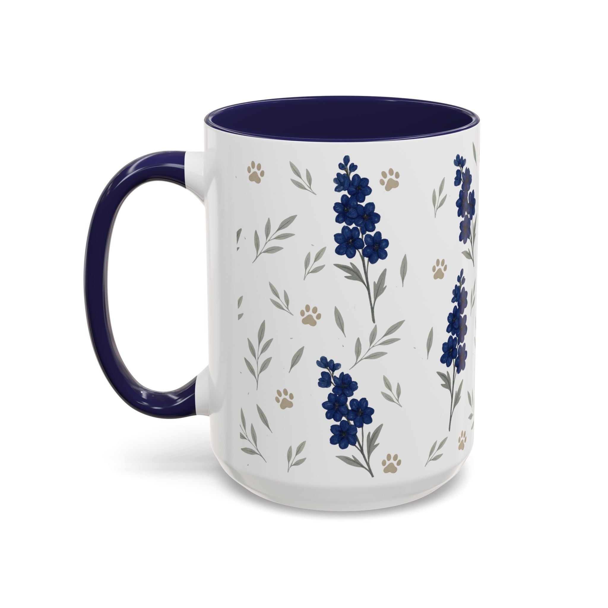 Wild Blue Florals